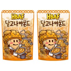 HBAF 杏仁果 韓式椪糖口味, 2包, 190g