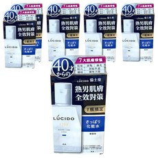 LUCIDO 倫士度 男性全方位保養清爽型化妝水, 110ml, 6個
