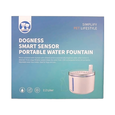 DOGNESS 多尼斯 2.0智能感應飲水機 D-D141 充電版 雙模式出水 2.2L, 粉色, 1個