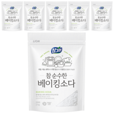참그린 참 순수한 베이킹소다, 2kg, 6개