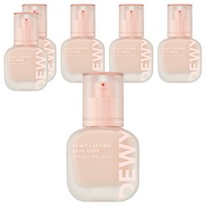 THE FACE SHOP 菲詩小舖 Dewy Lasting防曬飾底乳 35ml, 6瓶, 01 Glow