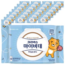 마이비데 클린케어 화장실용 물티슈 캡형, 55g, 40매, 54개