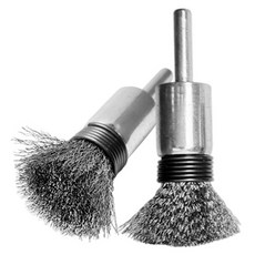 World Clean 除鏽迷你鋼絲刷 不鏽鋼 27mm, 2個