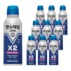 멘소래담 딥앤쿨 에어로솔 스프레이파스 150ml, 1개입, 10개