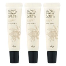 fmgt 립케어 크림, 01 시어버터, 12g, 3개