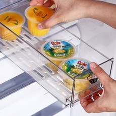 Reborn.J 冰箱分隔抽屜 2入+設計分類貼紙, 混色