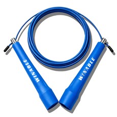 윈어블 복싱 RPM 실내 실외 스피드 다이어트 더블언더 크로스핏 운동 와이어 줄넘기, 파랑