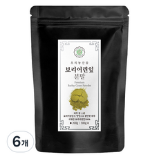 성보식품 국내산 보리어린잎 분말, 200g, 6개