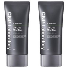 CNP Homme Lab 溫和防曬霜 SPF 50+ PA++++, 50ml, 2個