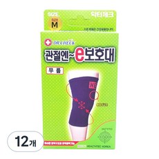 DRCHECK 관절엔 e 무릎보호대 좌우겸용, 12개