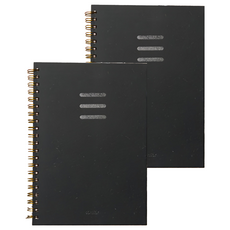 conifer 綠的事務 仙蹤特調系列橫線筆記本, 32K 黑色精靈, 128頁, 2本