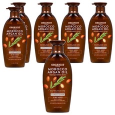 오가니스트 아르간 오일 윤기 영양 컨디셔너, 500ml, 6개
