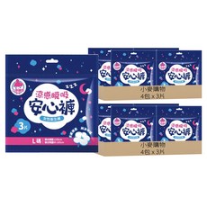 小麥購物 安心褲 S103, L, 3片, 8包