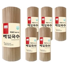 봉평촌 메밀국수 롤타입, 1kg, 6개