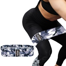 제로투히어로 힙업운동 탄성밴드, black camo, 1개