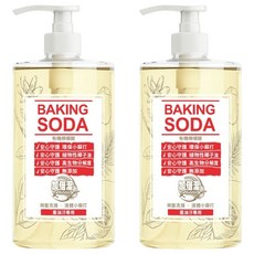 加倍潔 碗盤洗滌液體小蘇打 重油汙專用, 1kg, 2瓶