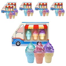 韓國 briel 冰淇淋車幼兒護唇膏 5g 3件組, 6個