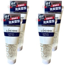 LUCIDO 倫士度 強黏造型髮膠, 4個, 160g