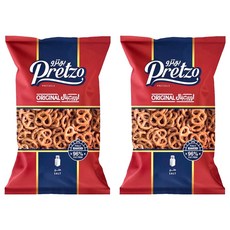 Pretzo 不囉嗦經典鹽味蝴蝶餅 125g 酥脆鹹香 非油炸零食 辦公室、追劇、露營, 2包