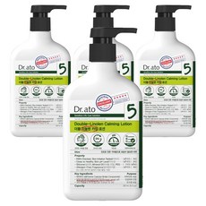 Dr.ato 雙重亞麻舒緩乳液, 267ml, 4瓶