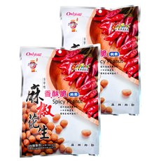 Onlyone 海龍王 麻椒花生, 香酥脆 台灣製造 純素, 150g, 2包