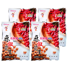 Onlyone 海龍王 麻椒花生, 香酥脆 台灣製造 純素, 150g, 4包