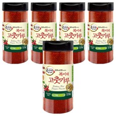 복이네먹거리 국산 안매운 순한맛 어린이 반찬용 고춧가루, 115g, 5개