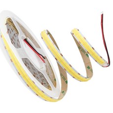 Coms 6000K DC 24V 超高亮度薄型 LED 燈條 12mm x 5m BF583, 混合色, 1個