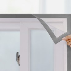 QUECHUNG 加厚透明壓克力PET板 + 灰色魔鬼氈組, 1套