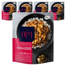 더미식 한우두부 강된장 덮밥소스, 150g, 5개