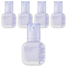 THE FACE SHOP 菲詩小舖 Dewy Lasting防曬飾底乳 35ml, 5瓶, 02 Purple