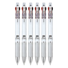 Uni-ball Jet 3 Ball-M 油性三色筆套裝 0.38mm 白色 6入, 6支