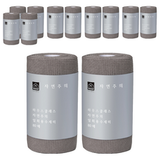 하우스클래스 자연주의 일회용 수세미, 그레이, 80개입, 12개