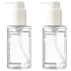 INNISFREE 蘋果籽深層卸妝油, 150ml, 2瓶