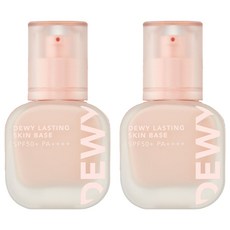 THE FACE SHOP 菲詩小舖 Dewy Lasting防曬飾底乳 35ml, 2瓶, 01 Glow