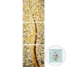 Artjoy DIY 傑作繪畫 3 步套裝 50 x 50 厘米, 黃金花樹