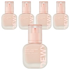 THE FACE SHOP 菲詩小舖 Dewy Lasting防曬飾底乳 35ml, 5瓶, 01 Glow