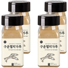 바른미각 국산 구운멸치가루, 60g, 4개