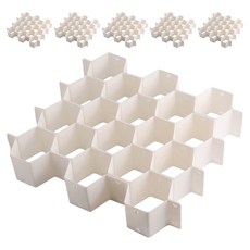 더깔끔 속옷 양말 벌집수납 서랍 칸막이, 6개