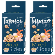 Tapazo 貓用凍乾佐餐杯, 雞肉 + 蝦子 + 雞蛋, 35g, 2盒, 雞肉+蝦子+雞蛋