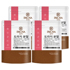 인차 도라지분말, 200g, 4개