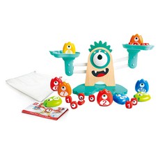 Hape 怪獸算術天平學習玩具組, 1套