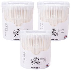 Pantheon B 高級嬰兒棉籤, 400件, 3個