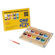 OneMorePlay 數字迷宮拼圖, 1套, 10件