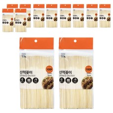 CAMEL 竹製烤肉串 15cm, 100入, 12套