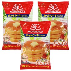 MORINAGA 森永 熱蛋糕預拌粉, 600g, 3個