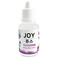 아로마조이 조이쥬스 슬라임 향료 30ml, 1개, 아이스툰드라베리