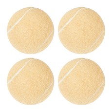 마메 테니스공 의자 커버, 베이지, 4개