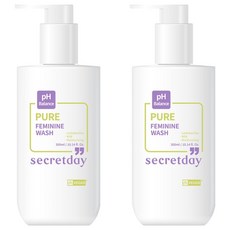 secretday 弱酸性女性私密潔膚凝膠, 300ml, 2瓶