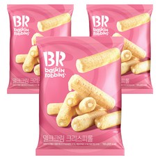baskiN robbiNs 牛奶夾心捲, 3包, 150g
